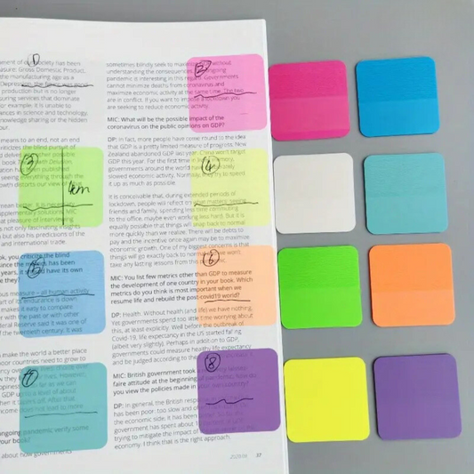 Transparent Sticky Notes